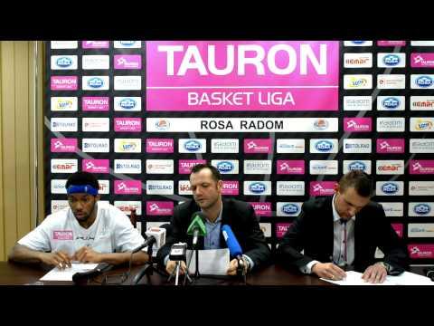 RosaTV: Konferencja prasowa po meczu  ROSA Radom - Anwil Włocławek 64:66 - 10.04.2014