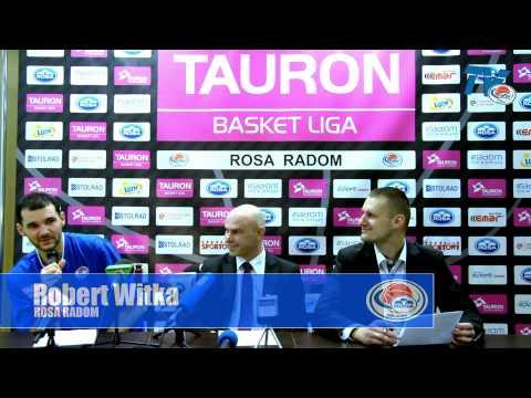 RosaTV: Konferencja prasowa po meczu ROSA Radom - Anwil Włocławek 83:76 - 19.03.2014