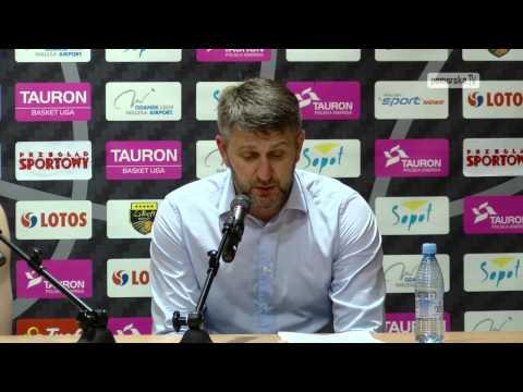 Trefl Sopot - Energa Czarni Słupsk (konferencja prasowa) 13.05.2014