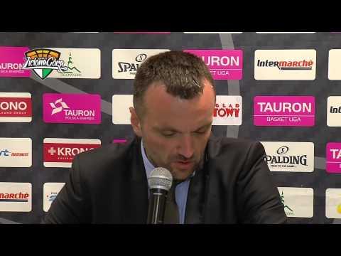 Konferencja po meczu Stelmet Zielona Góra vs. Trefl Sopot 25.05.2014
