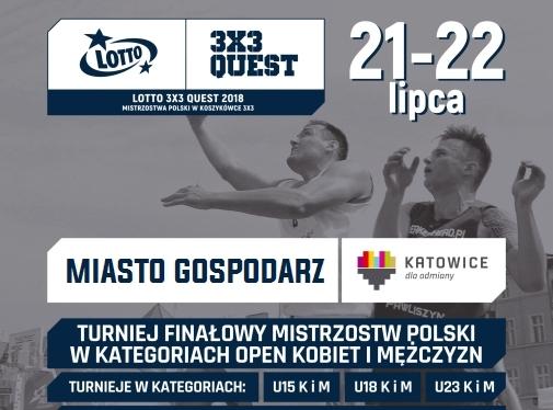 Turniej finałowy LOTTO 3X3 QUEST w Katowicach!