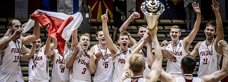 Kadra U20 wygrywa ME U20 dyw. B! W składzie gracze z EBL