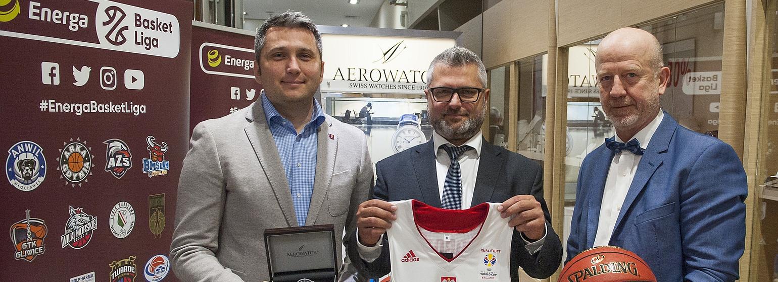 Aerowatch nowym partnerem polskiej koszykówki