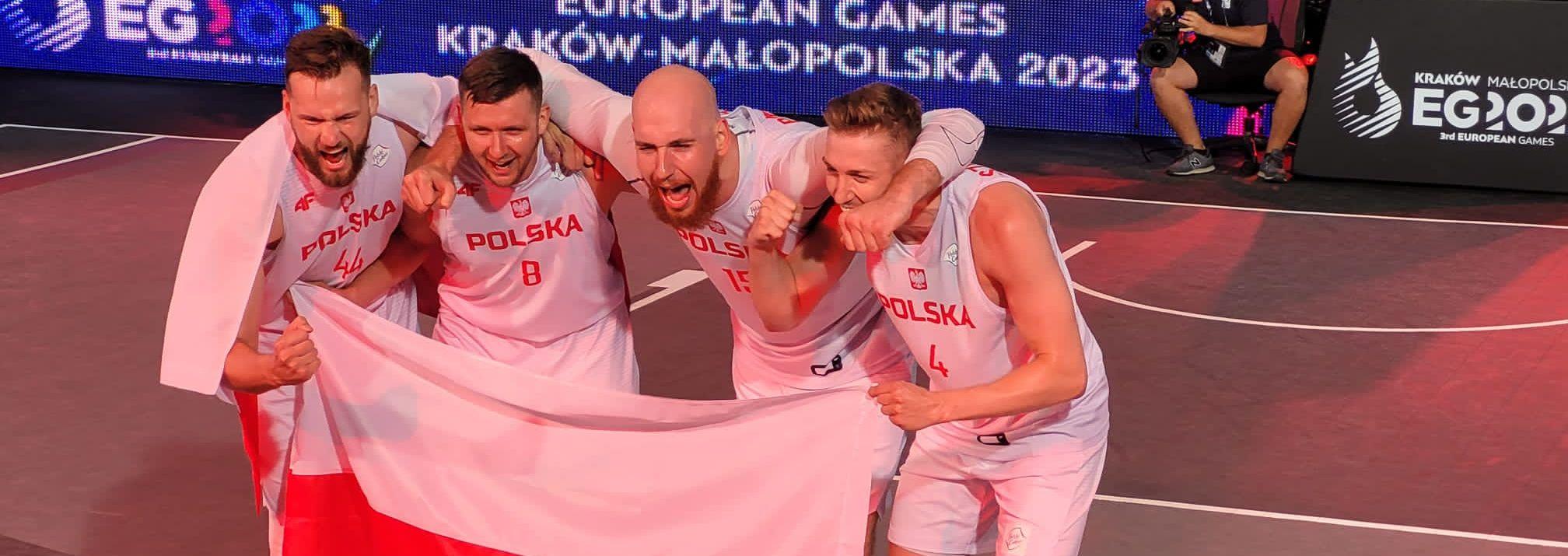 Kadra 3x3 z brązowym medalem Igrzysk Europejskich!