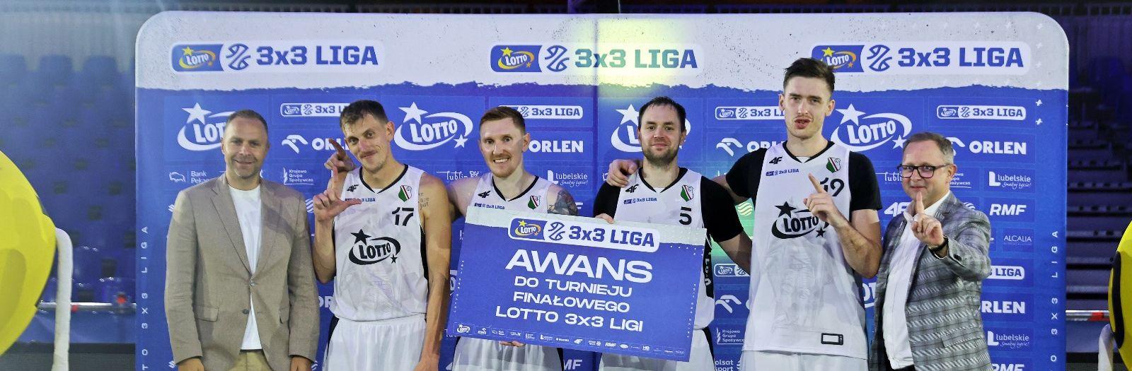 Legia LOTTO 3x3 Warszawa wygrywa turniej LOTTO 3x3 Ligi w Lublinie