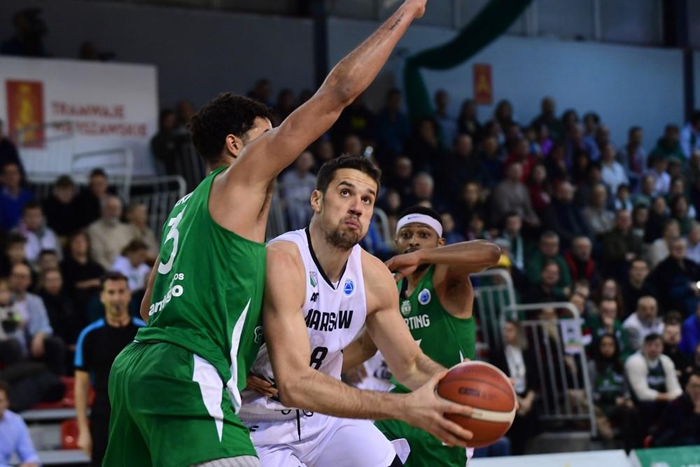 FIBA Europe Cup: Legia wygrywa ze Sportingiem