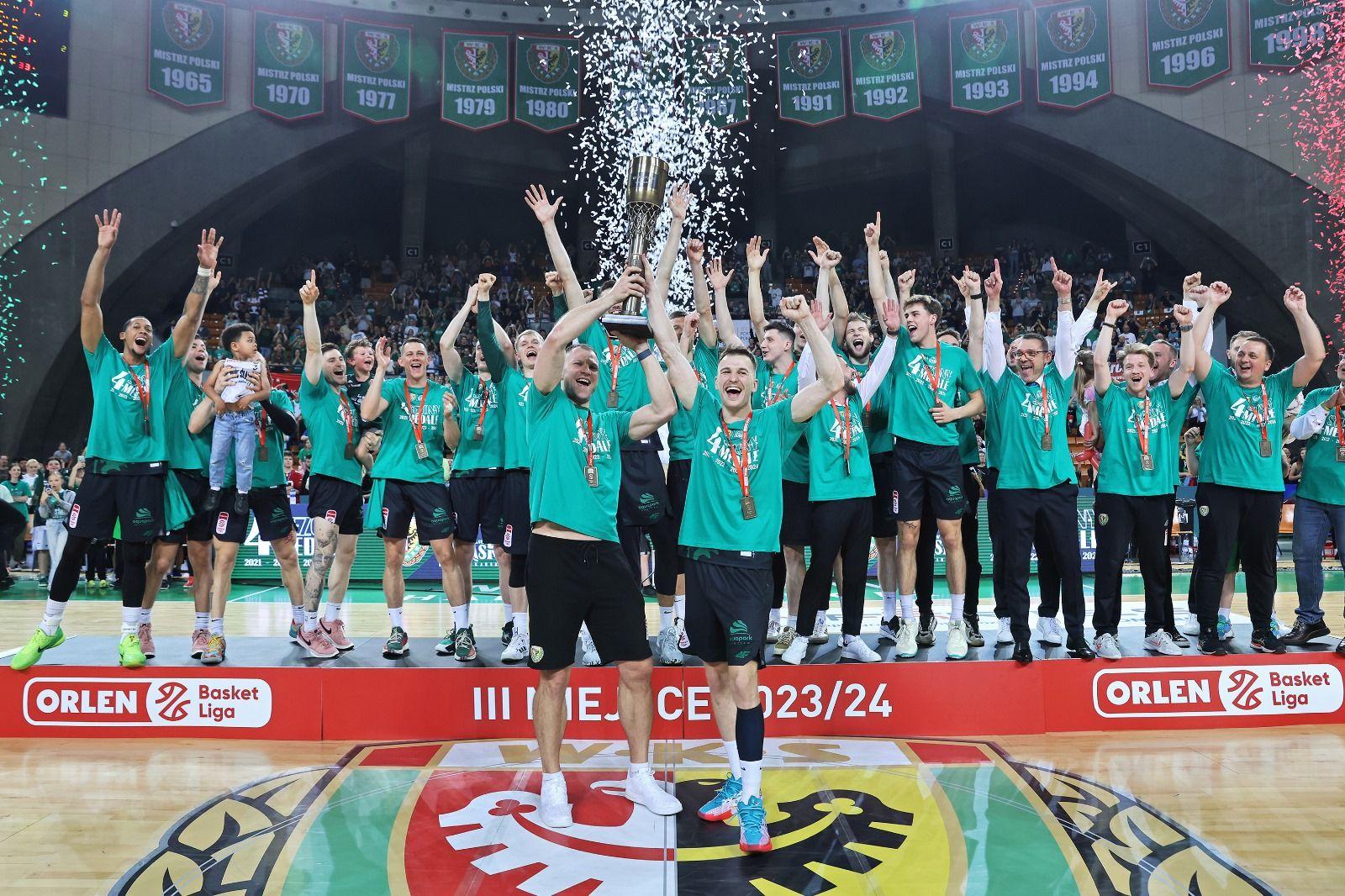 Brązowe medale OBL dla WKS Śląska Wrocław!