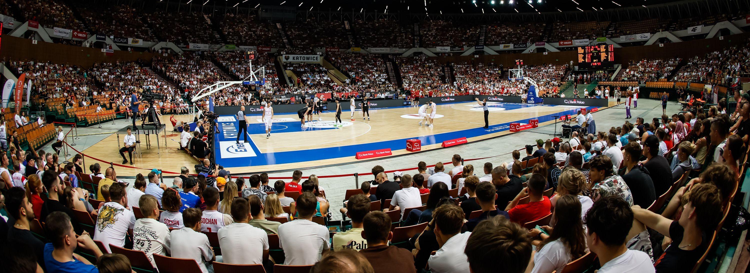 Rusza sprzedaż biletów na FIBA EuroBasket 2025 w Katowicach