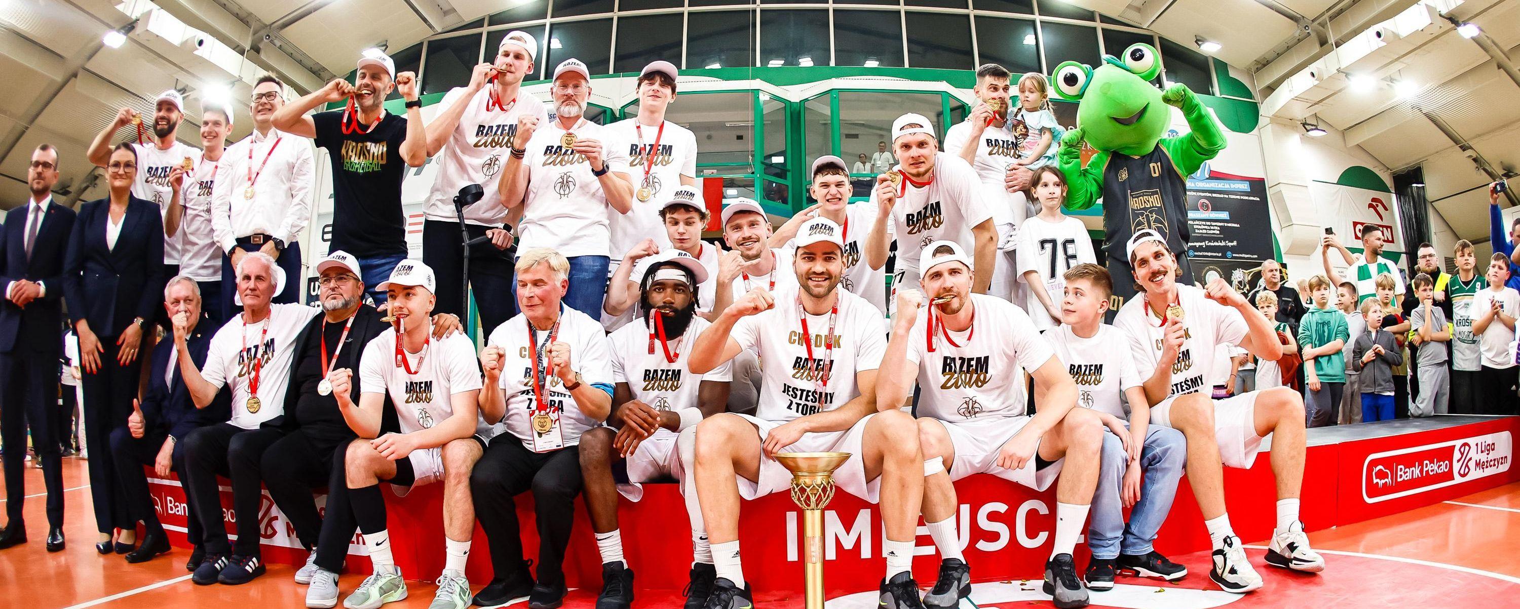 Miasto Szkła wygrywa Pekao S.A. 1 Ligę Mężczyzn
