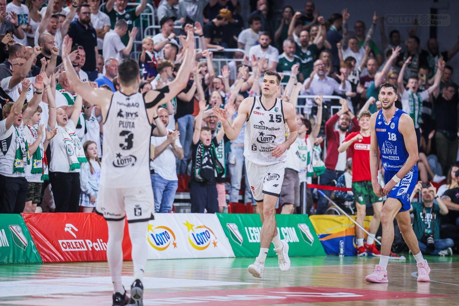 Legia - Anwil (3): Zespół z Warszawy już w finale!