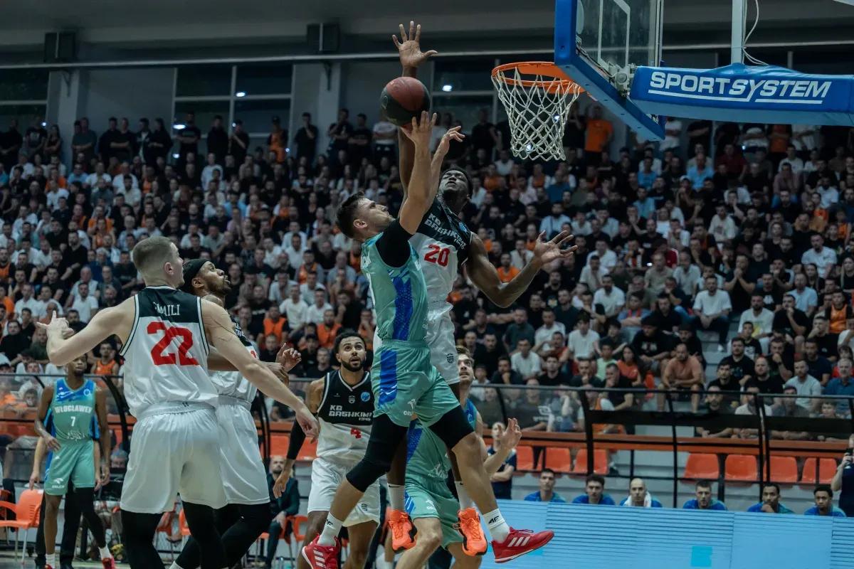 BC Bashkimi wygrywa pierwszy mecz z Anwilem
