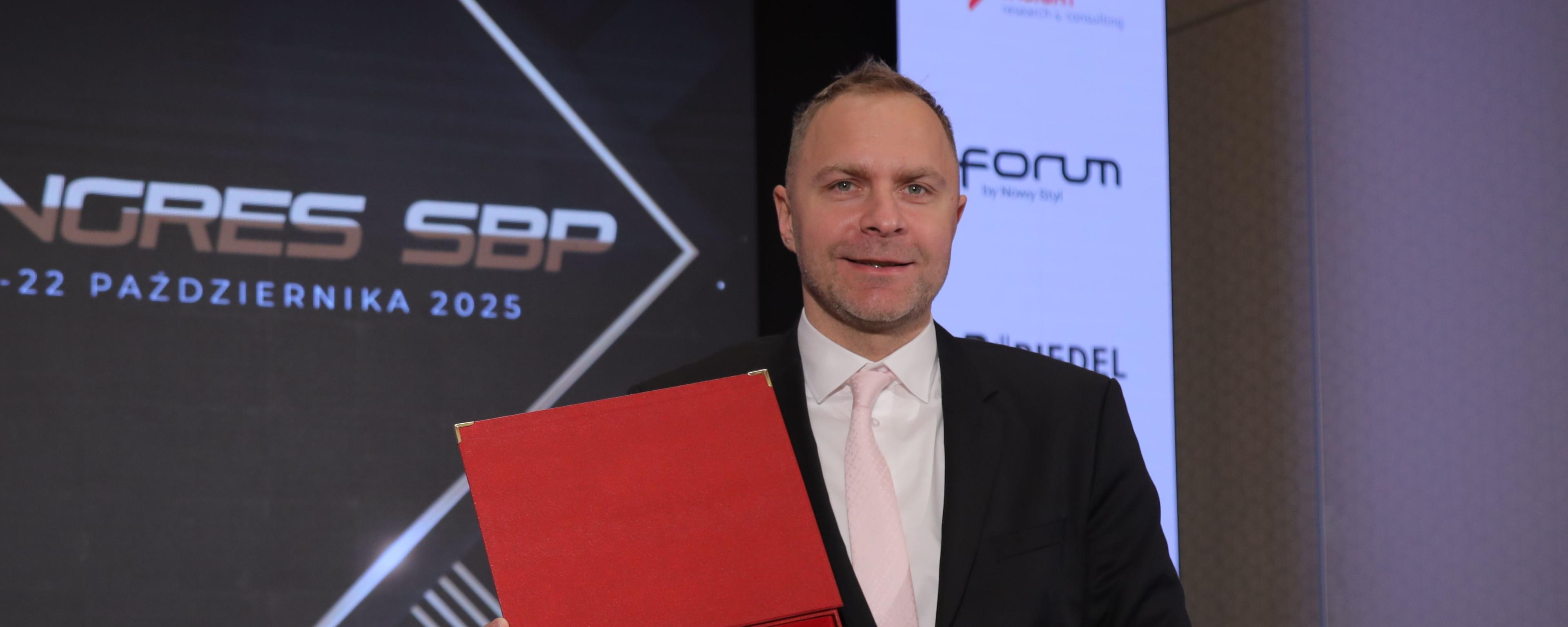 Łukasz Koszarek laureatem tytułu “Lider Sport Biznes Polska”