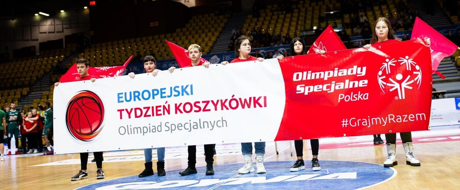 Polska Liga Koszykówki wspiera Europejski Tydzień Koszykówki Olimpiad Specjalnych