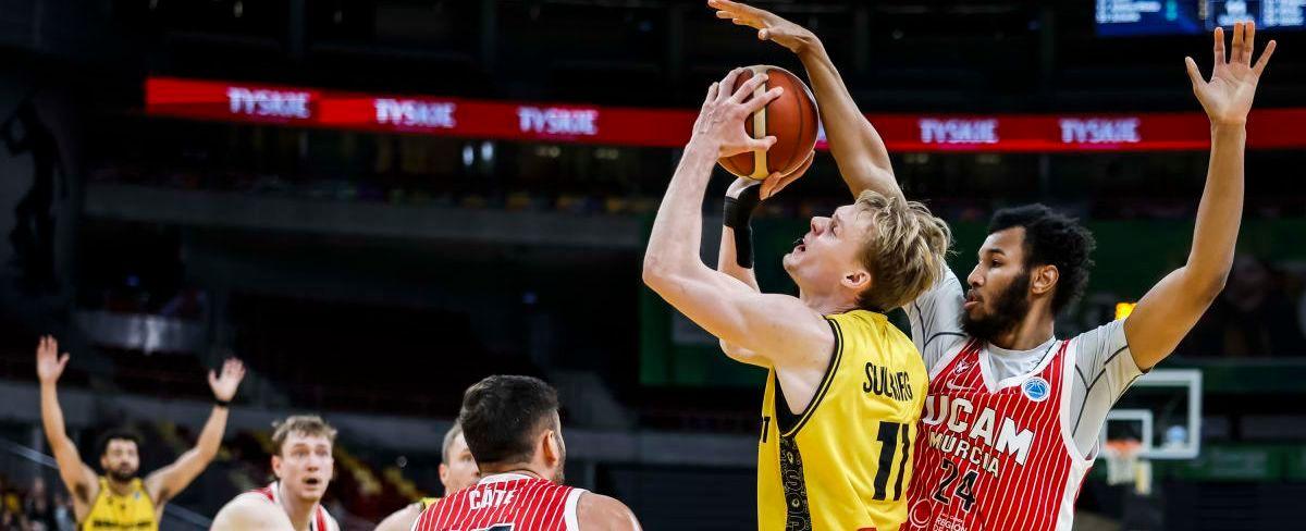 FIBA Europe Cup: UCAM wygrywa w Sopocie
