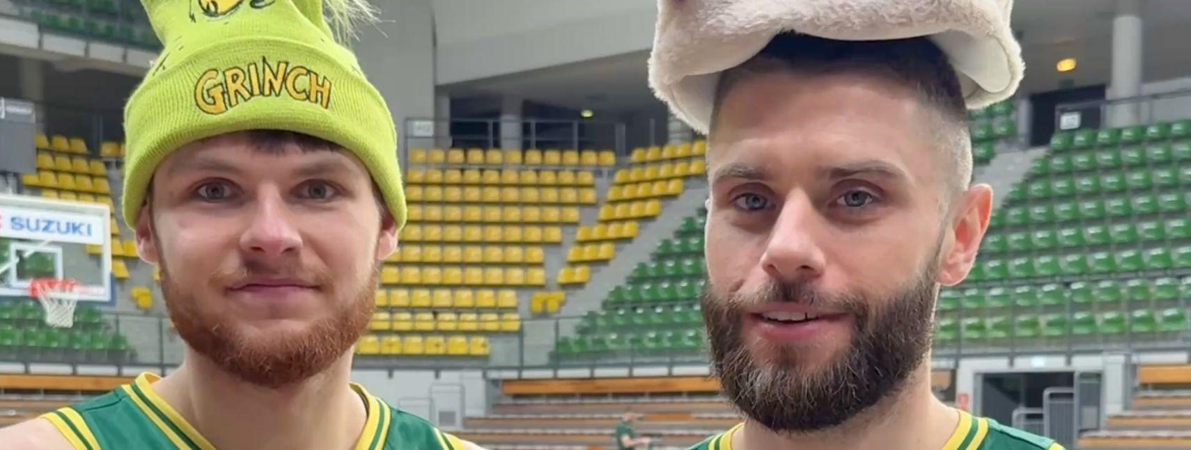 Zawodnicy składają życzenia! Wesołych Świąt!