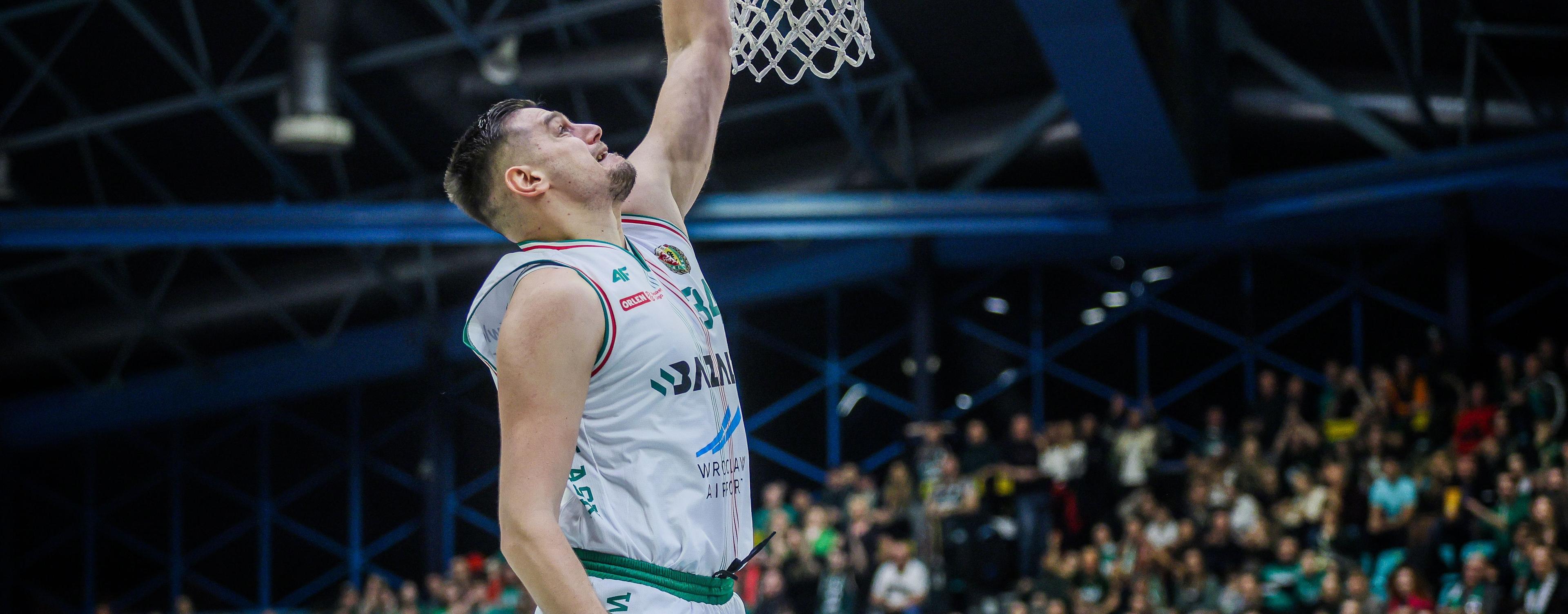 Europuchar: Cedevita Olimpija z pewnym zwycięstwem we Wrocławiu