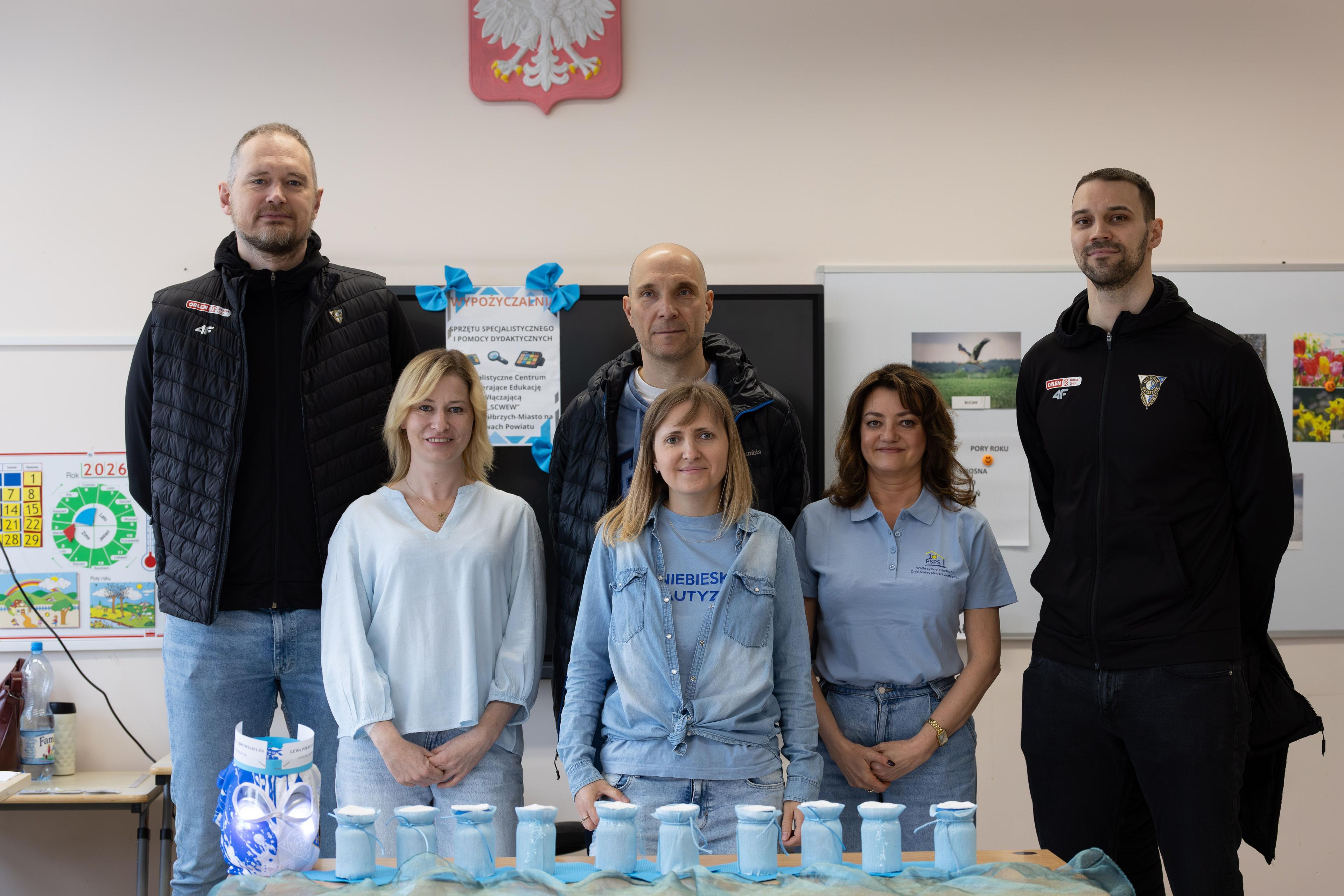 Górnik Zamek Książ Wałbrzych włączył się w obchody Światowego Dnia Świadomości Autyzmu