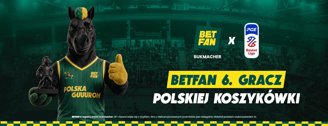 BETFAN Szóstym Graczem Polskiej Koszykówki!