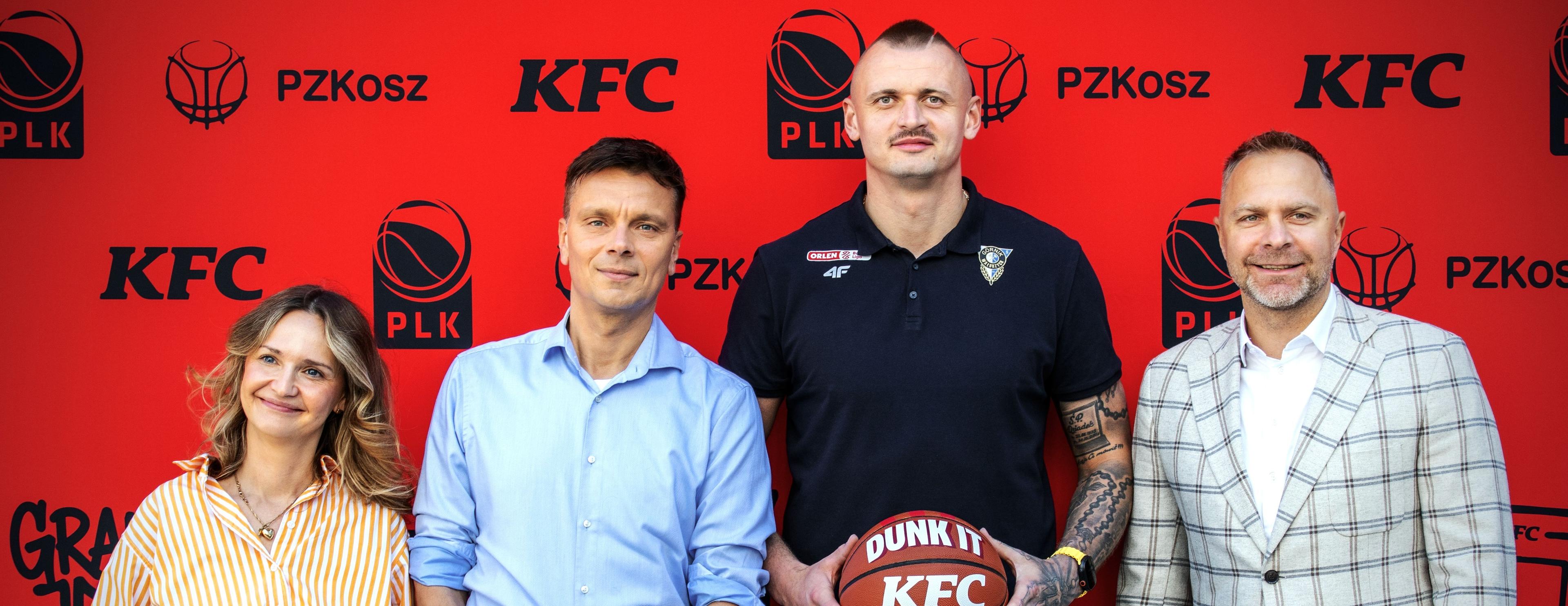 KFC zostaje sponsorem Polskiej Ligi Koszykówki