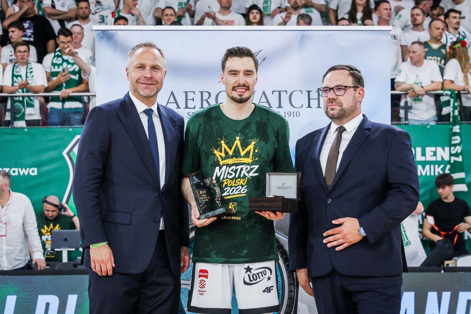 Andrzej Pluta MVP finałów OBL