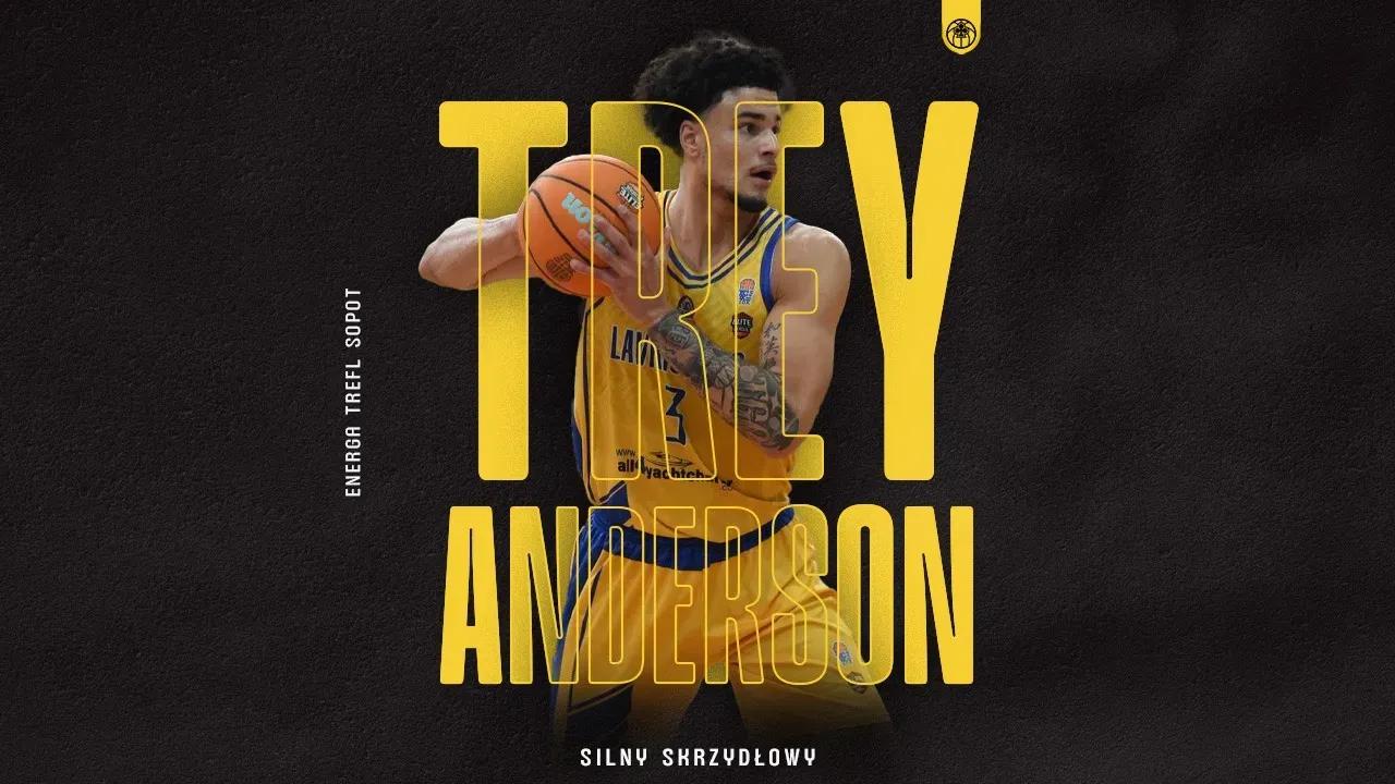 Trey Anderson skrzydłowym Energa Trefla
