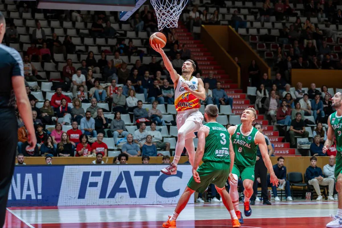 FIBA Europe Cup: Hiszpanie wyraźnie lepsi od Zastalu